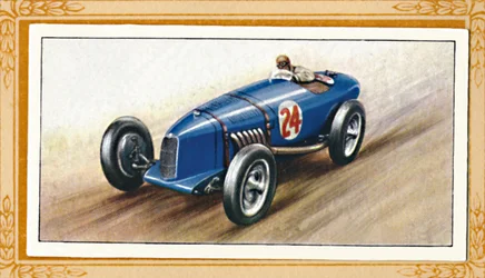 Modelo de corrida de dois litros Riley, c1936