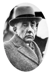 Roald Engelbrecht Engraving Amundsen 1872-1928, explorador norueguês