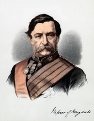 Robert Cornelius Napier, 1º Barão Napier de Magdala, soldado britânico, c1880