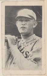 Rogers Hornsby, 2 B - St. Louis N., de cartões de tira de beisebol W575-2, ca. 1921-22.