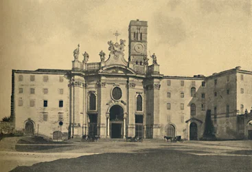 Roma - Basílica da Santa Cruz de Jerusalém, 1910