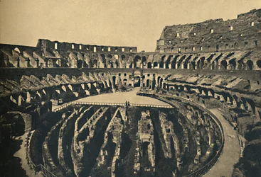 Roma - Flavien Ampitheatre, 1910.