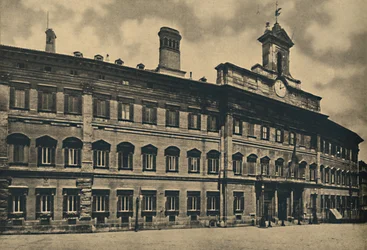 Roma - Palacae de Montecitorio, 1910.