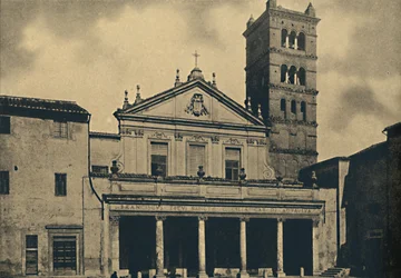 Roma - Igreja de St. Caecilias, 1910