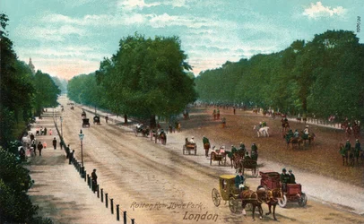 Rotten Row, Hyde Park, Londres, c1910