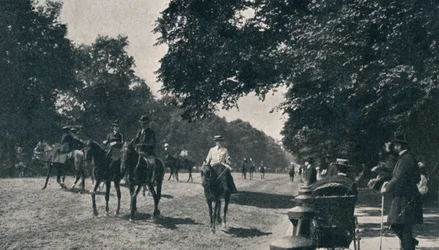 Fileira podre, Hyde Park, c1900