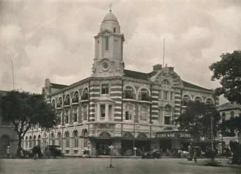Rowe & Coy., Ltd., Instalações em Rangoon, 1900.