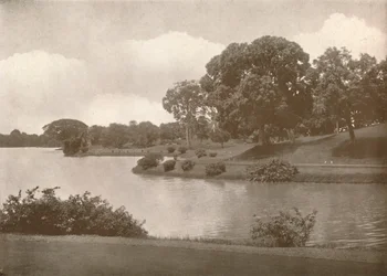 Royal Lakes, Rangum, 1900.