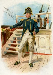 Capitão da Marinha Real, século XVIII c1890-c1893
