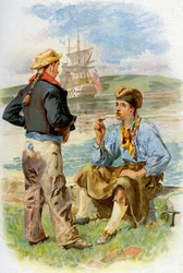 Marinheiros da Marinha Real, século XVIII c1890-c1893