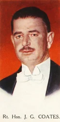 Rt. Hon. JG Coates, 1927.