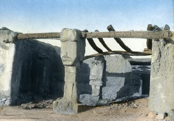 Casa arruinada, El Kantara, Tunísia