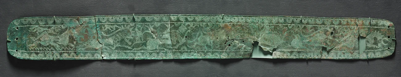 Cinto de corrida de animais, c. 1000 aC.