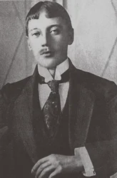 Poeta russo Nikolay Gumilyov 1886-1921