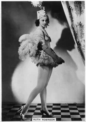 Ruth Robinson, atriz britânica, 1938