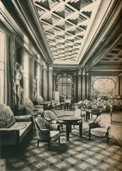 S. Ile de France, Grande Salão, c1927