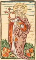 Santa Brígida, c. 14801490.