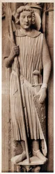 São Teodoro, Catedral de Chartres, França, século XIII