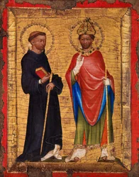 Santos Procópio e Adalbert, ca. 1340-50.