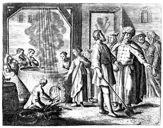 Obras de sal, Amsterdã, 1660