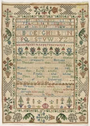 Sampler, 1803.