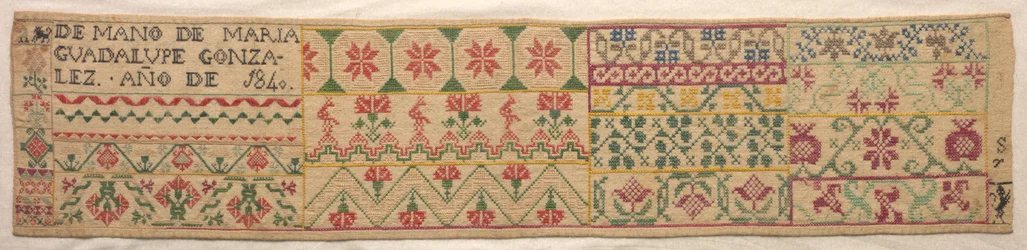 Sampler, 1840.