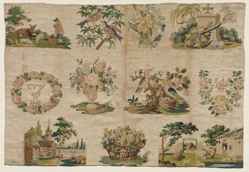 Fragmento de Amostrador, 1819.