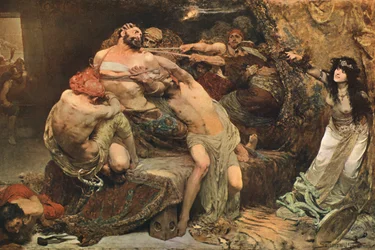 Samson, c1887, c1902.