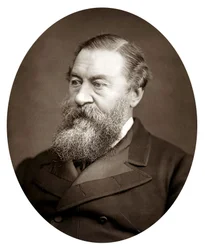 Samuel White Baker 1821-1893, explorador inglês e ativista anti-escravidão, c1880