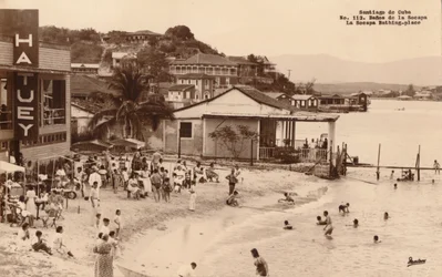 Santiago de Cuba. Balneário de La Socapa, Cuba, c1900s
