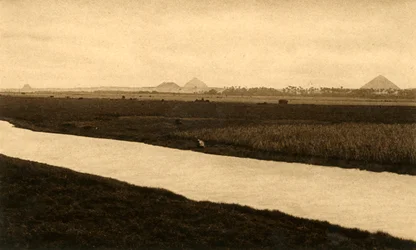 Saqqara - As Pirâmides de Dashur, c1918-c1939.