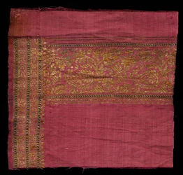 Fragmento de sari, 1800s.