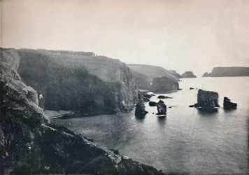 Sark - Rochas Les Autelets, 1895