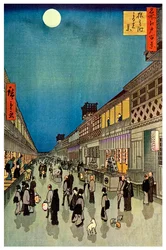Saruwaka Cho, Yoru Shibai, 1856 1925