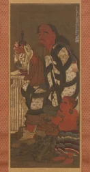 Satsubari, o Segundo dos Dezesseis Arhats, final do século XIV.