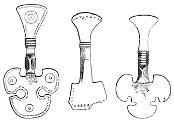 Fíbulas saxônicas, 1910