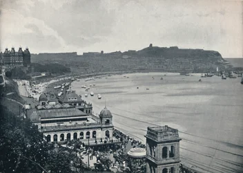 Scarborough - Vista Geral da Baía Sul, 1895