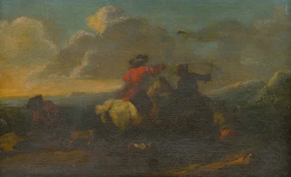 Cena da Batalha de Cavalaria