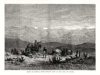 Cena na Bolívia, 1877