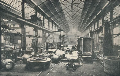 Cena em uma caldeira, c1917
