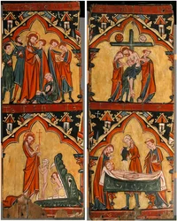 Cenas da Vida de Cristo: Prisão de Cristo, Cristo no Limbo, Descida da Cruz..., séc.