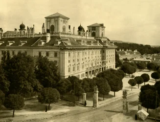 Palácio Esterházy, Eisenstadt, Burgenland, Áustria, c1935.