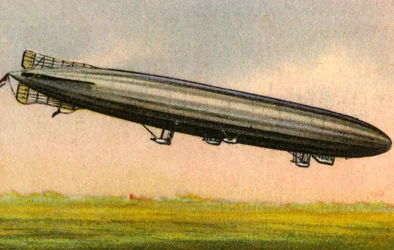 Dirigível Schütte-Lanz, c1915, 1932.