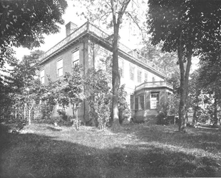 Mansão Schuyler, Albany, Estado de Nova York, EUA, c1900.