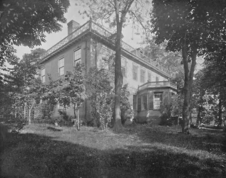 Mansão Schuyler, Albany, Nova York, c1897.