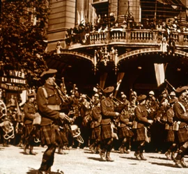 Soldados escoceses, 14 de julho de 1919
