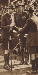 Aperto de mão dos escoteiros - reunião em Adelaide, 1927 1937