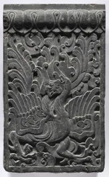 Seção de uma plataforma de caixão: Phoenix, 550-577.