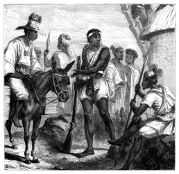 Povo senegalês, c1890