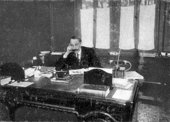 Serge Voronoff, cirurgião francês nascido na Rússia, 1923